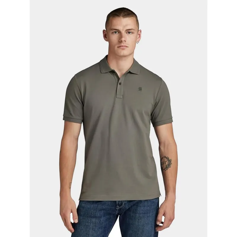 Polo dunda slim gris homme - G Star | wimod