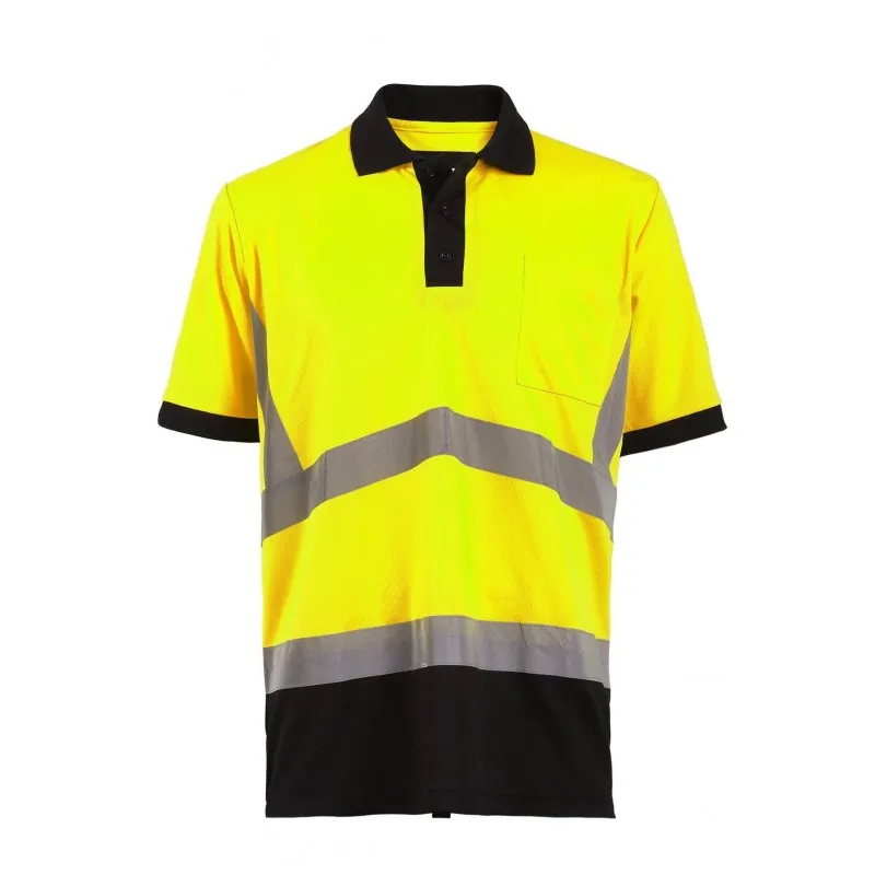 Polo haute visibilité jaune ou orange Apollo North Ways