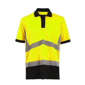 Polo haute visibilité jaune ou orange Apollo North Ways