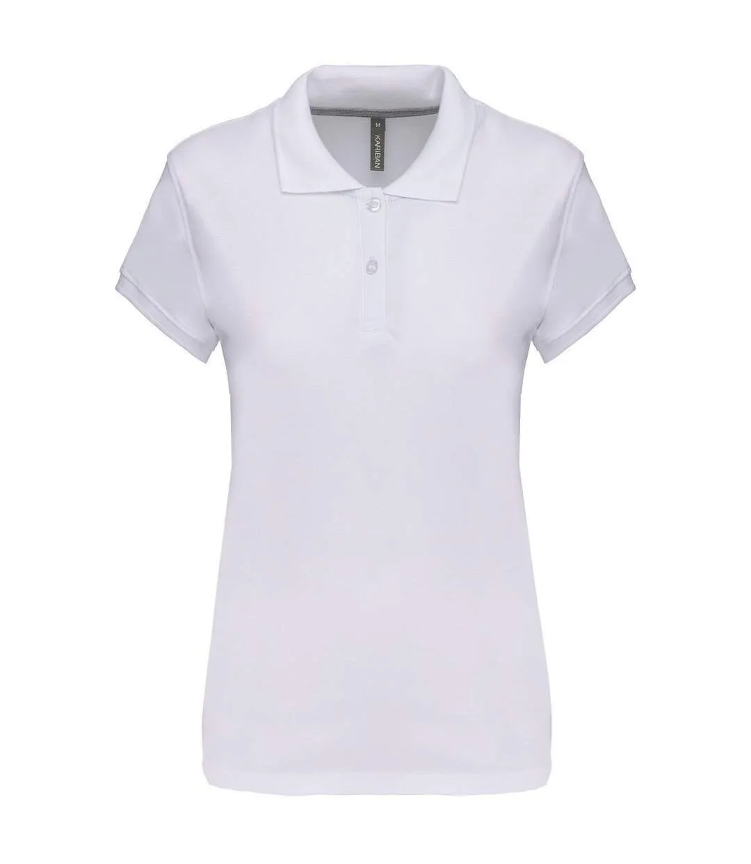 Polo manches courtes - Femme - K242 - blanc