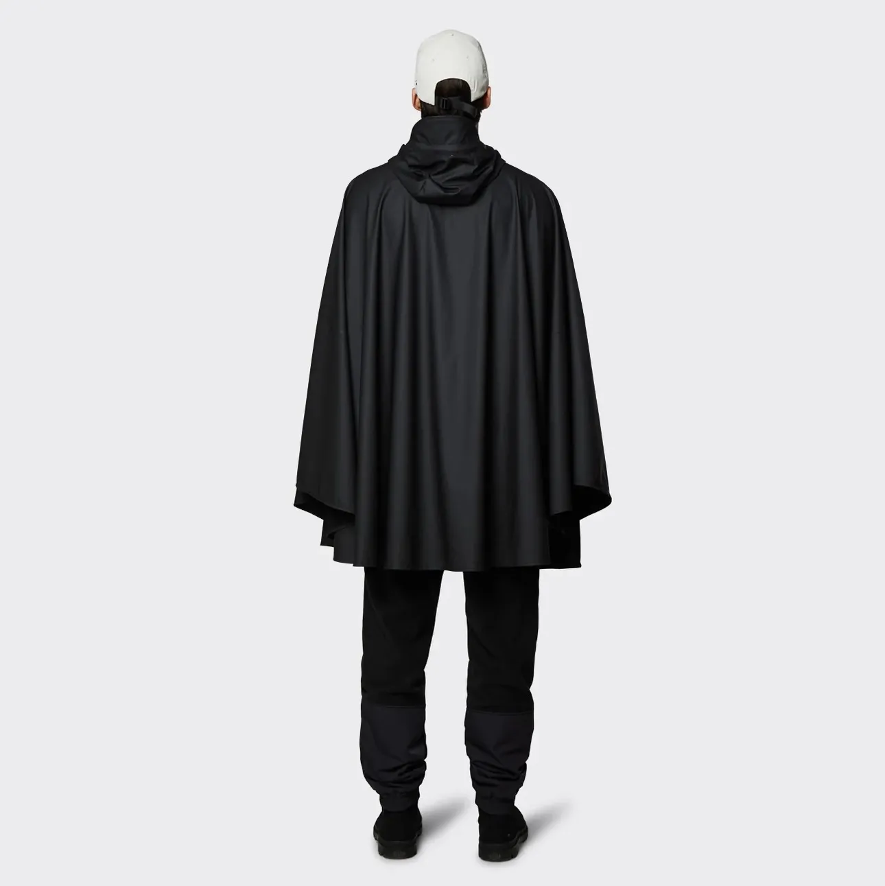 Poncho Rains Cape Black (Taille L)