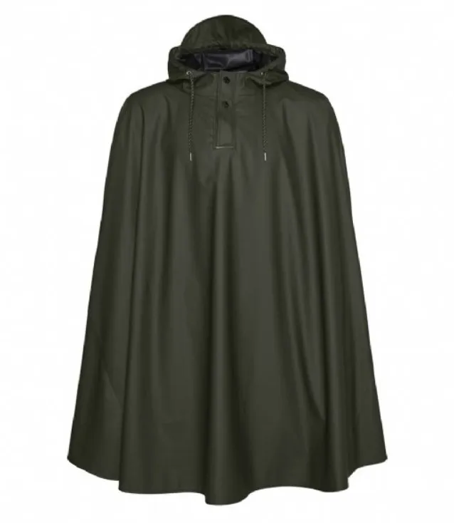 Poncho Rains Cape Green (Taille S)