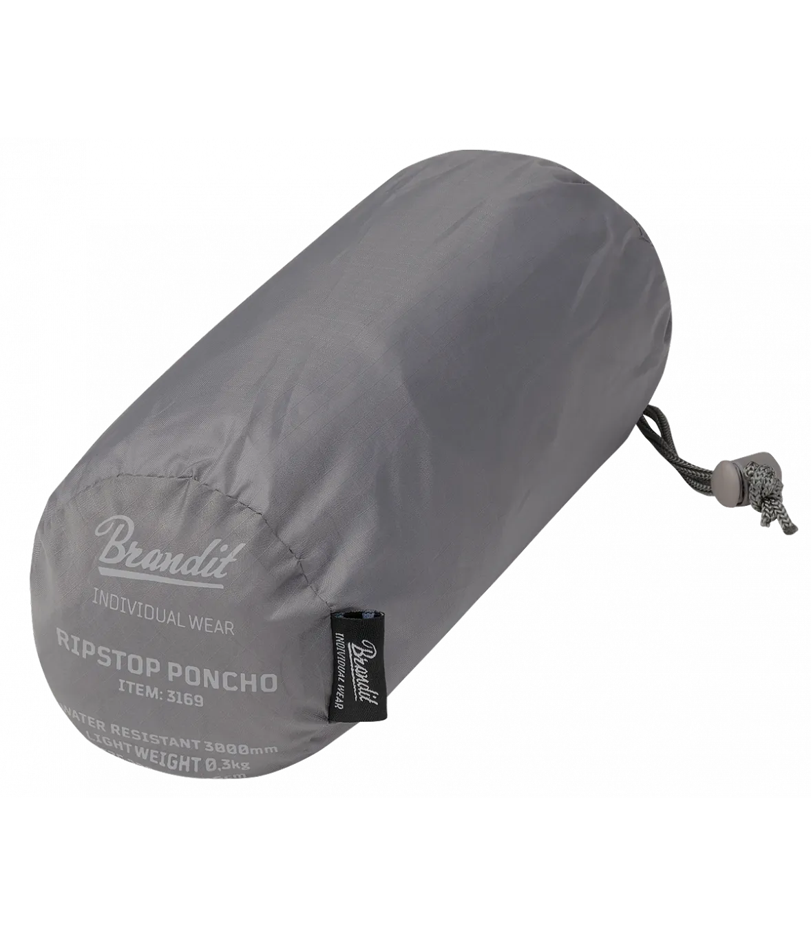 Poncho Ripstop Gris - Brandit - Vetsecurite.com