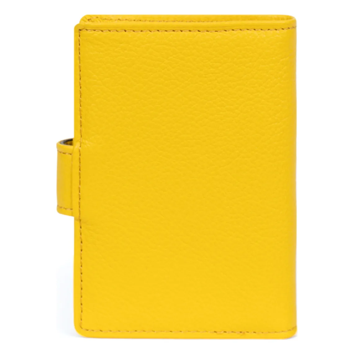 Porte-cartes Cuir CONFORT Jaune Alex | 3 Suisses