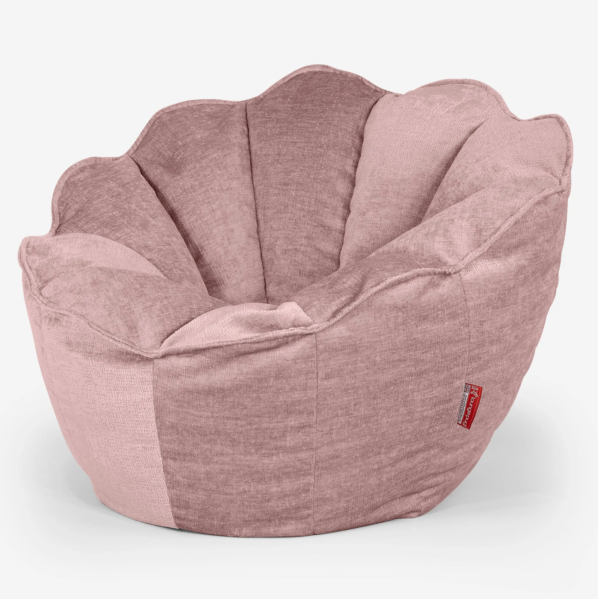 Pouf Fauteuil Natalia Sacco - Chenille Rose