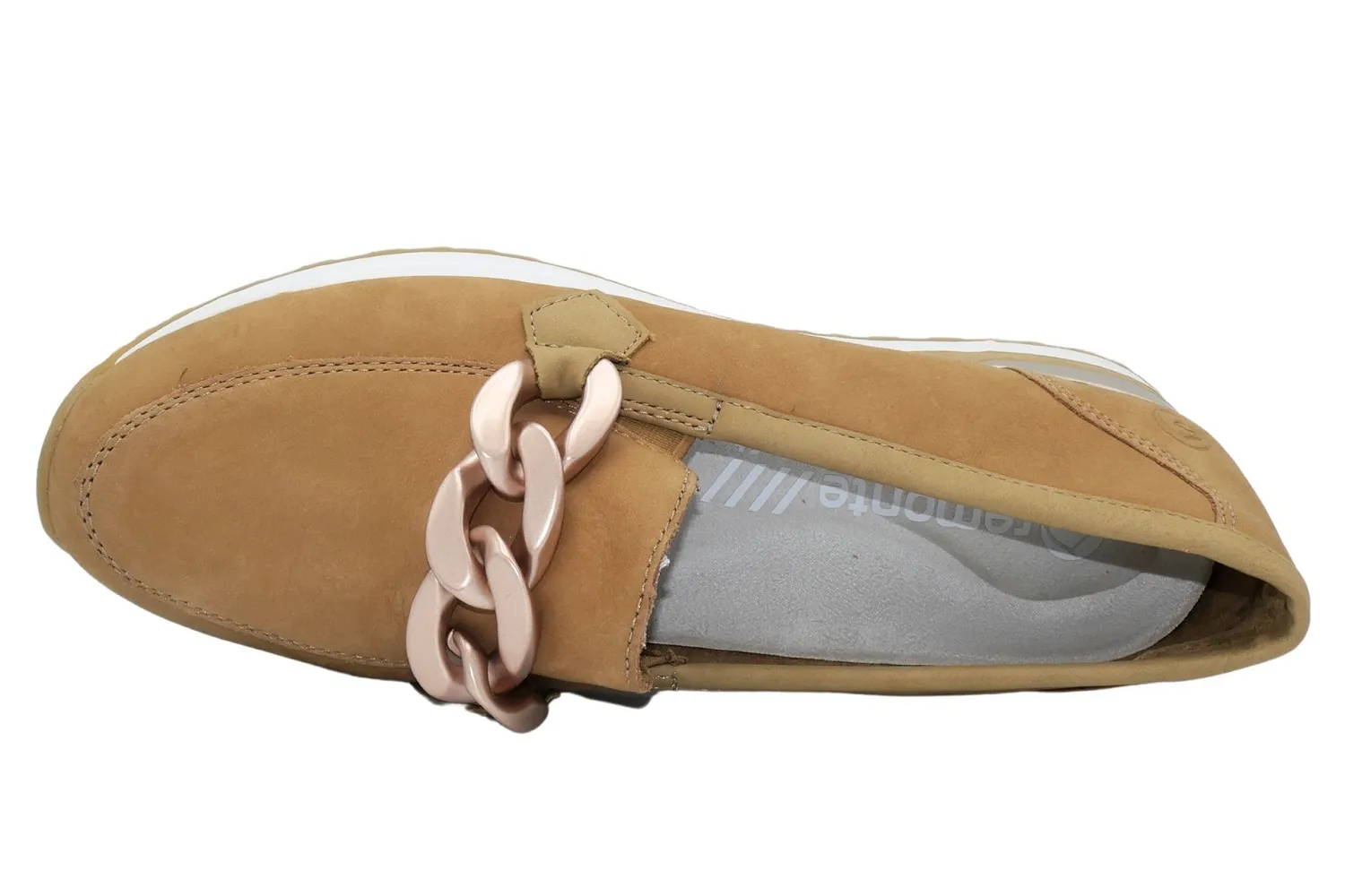 Remonte mocassin r2544moc beige fonce