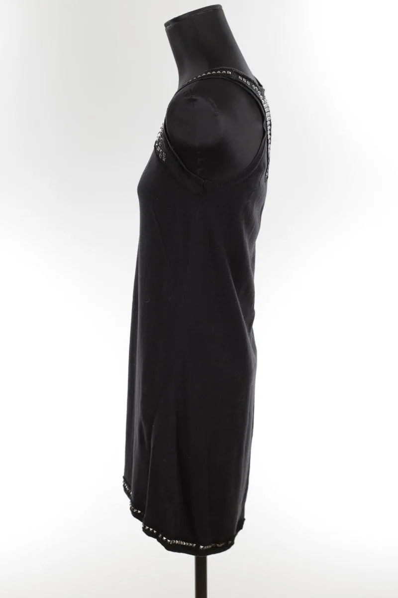 Robe en coton  Zadig & Voltaire noir. Matière principale coton. Taille 36.