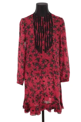 Robe en soie Zadig & Voltaire rouge. Matière principale soie. Taille 36.