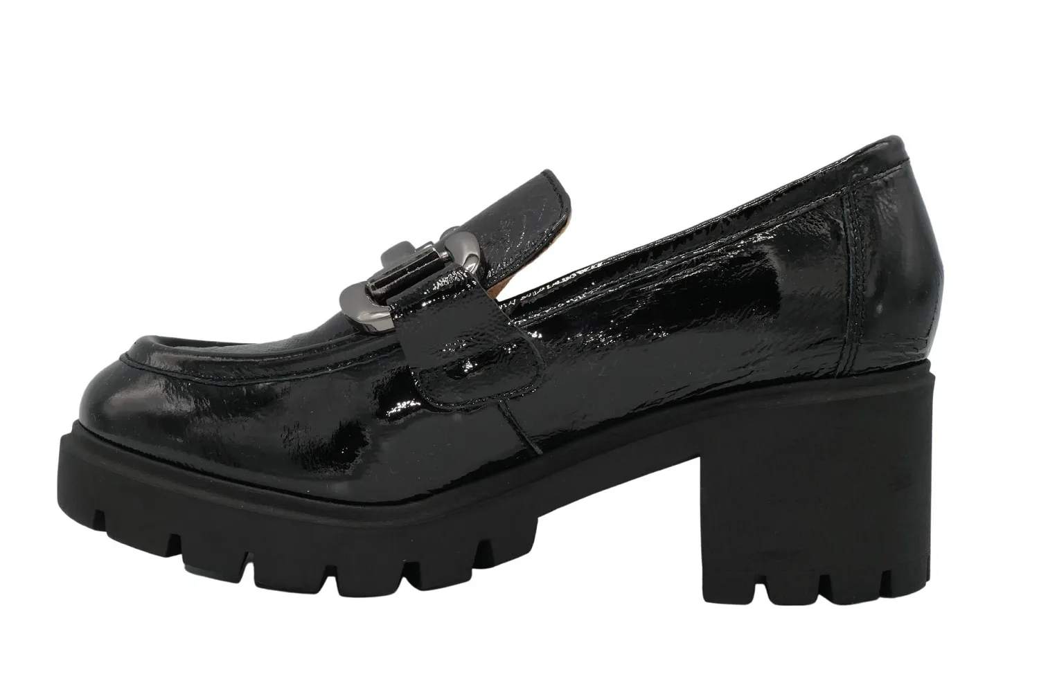 Rosemetal mocassin freland moc vernis noir