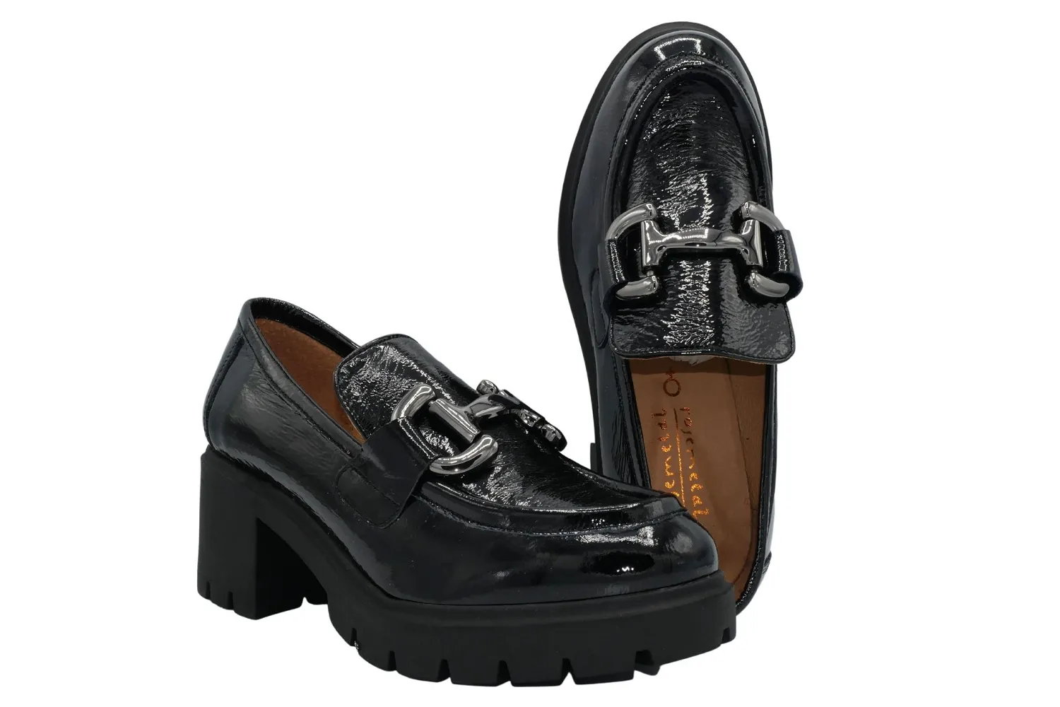 Rosemetal mocassin freland moc vernis noir