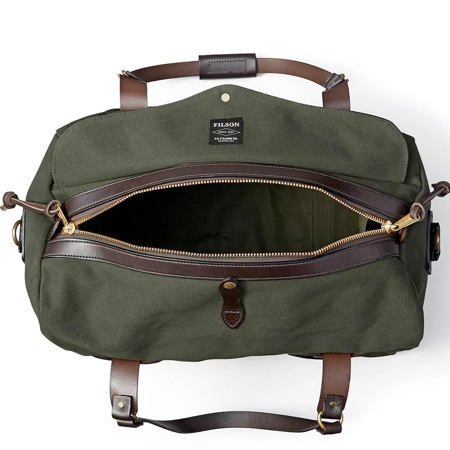 Sac de Voyage Filson Taille Medium en Twill Vert