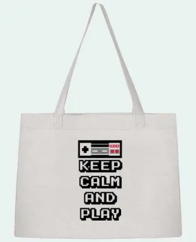 Sac Shopping KEEP CALM AND PLAY par SG LXXXIII