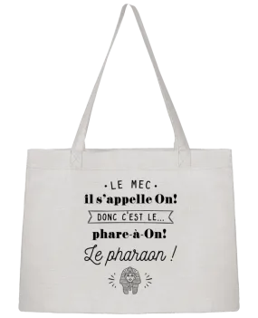 Sac Shopping Le Pharaon ! par La boutique de Laura