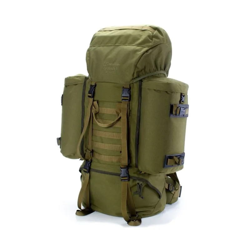 Sac à dos MMPS Crusader III 90L +20L Vert olive - Berghaus