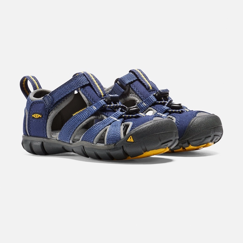 Sandales Keen Kids Seacamp II CNX Blue Depths Gargoyle