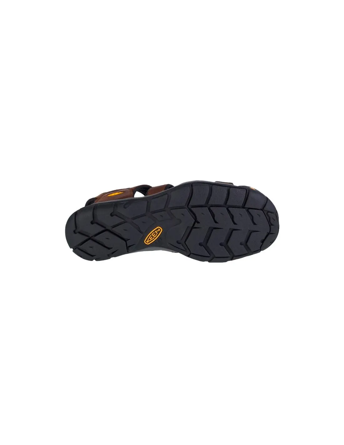 Sandales Montagne de Keen Clearwater Cnx Leather Dark Earth/Black Homme