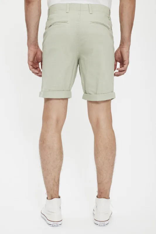 Short chino vert sauge