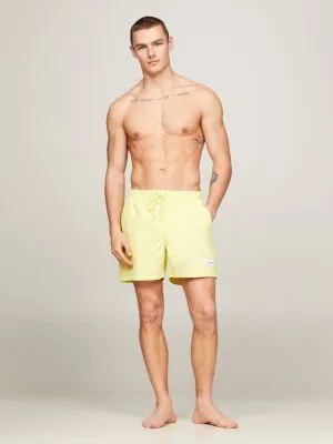 Short de bain mi-long Hilfiger Monotype | Jaune | Tommy Hilfiger