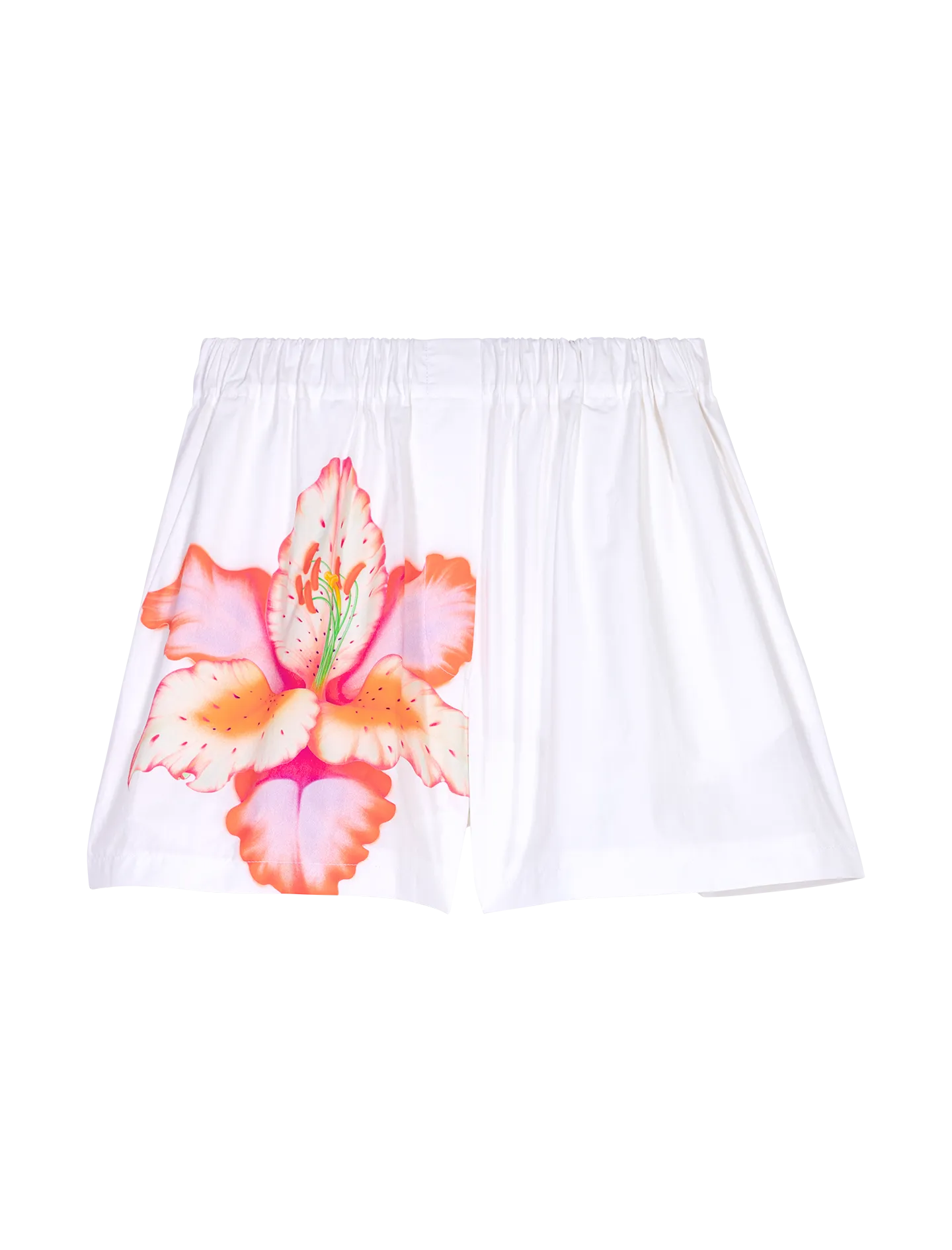 SHORT IMPRIMéE EN COTON - MAJE pour FEMME | Printemps