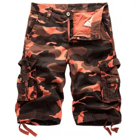 Short Militaire Camo Orange