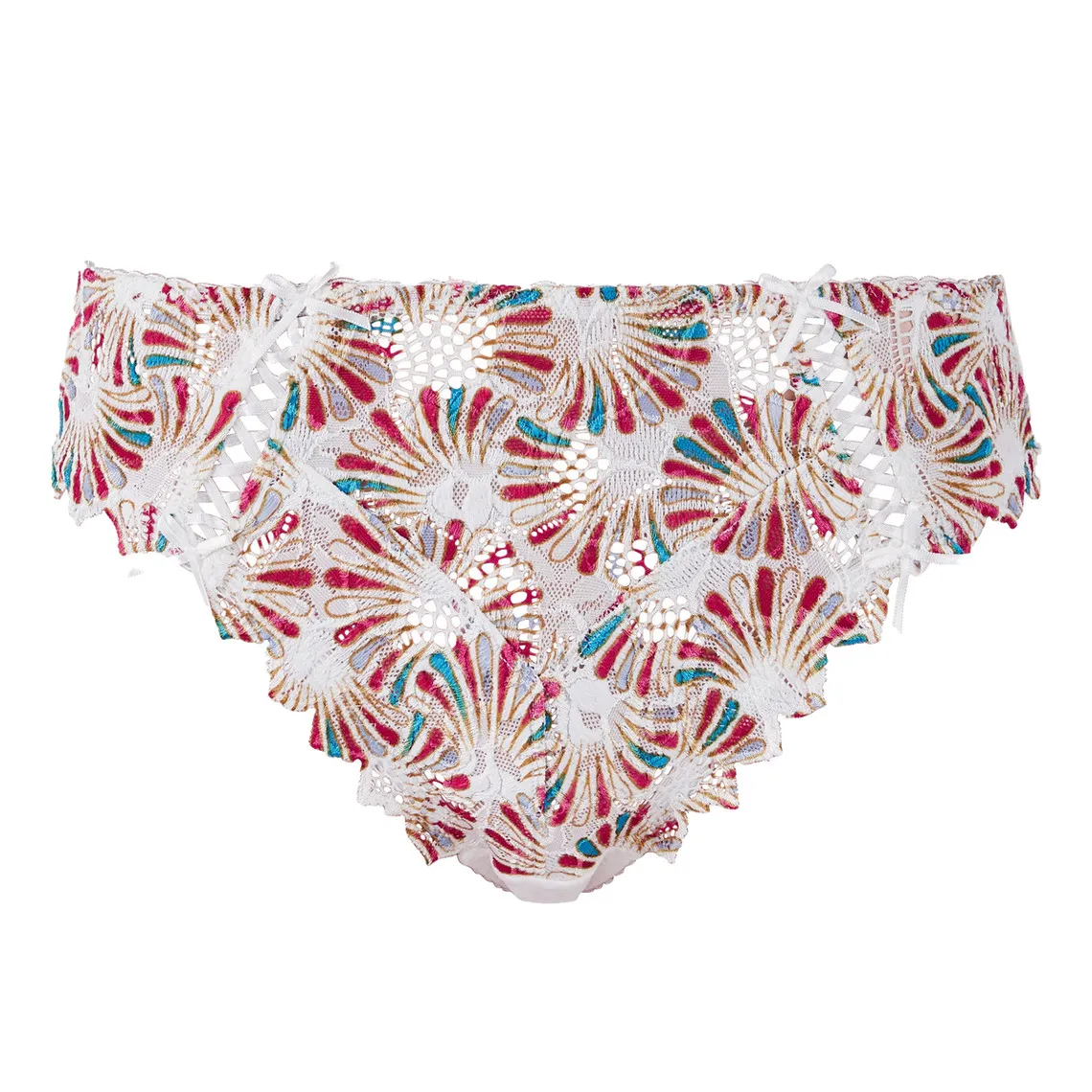 Slip en dentelle multicolore | 3 Suisses