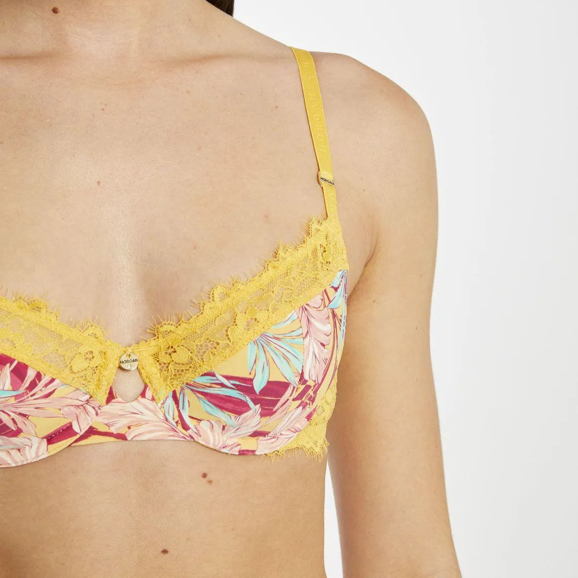 Soutien-gorge à armatures jaune Fanny | 3 Suisses