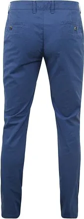 Suitable Chino Plato Bleu 1-11-139 600 Indigo commander en l