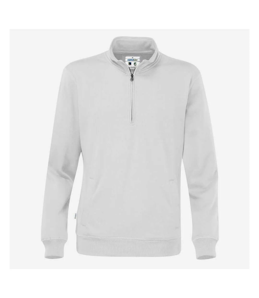 Sweat adulte blanc Cottover