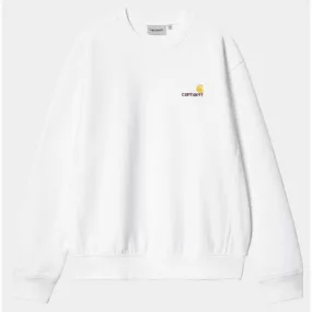 Sweat Carhartt WIP American Blanc