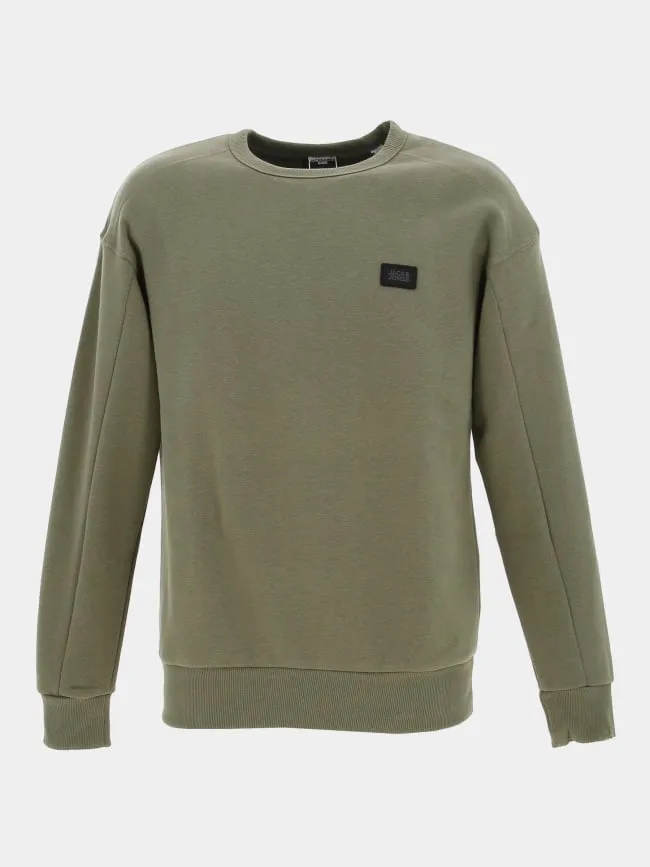 Sweat classic crew kaki homme - Jack & Jones | wimod