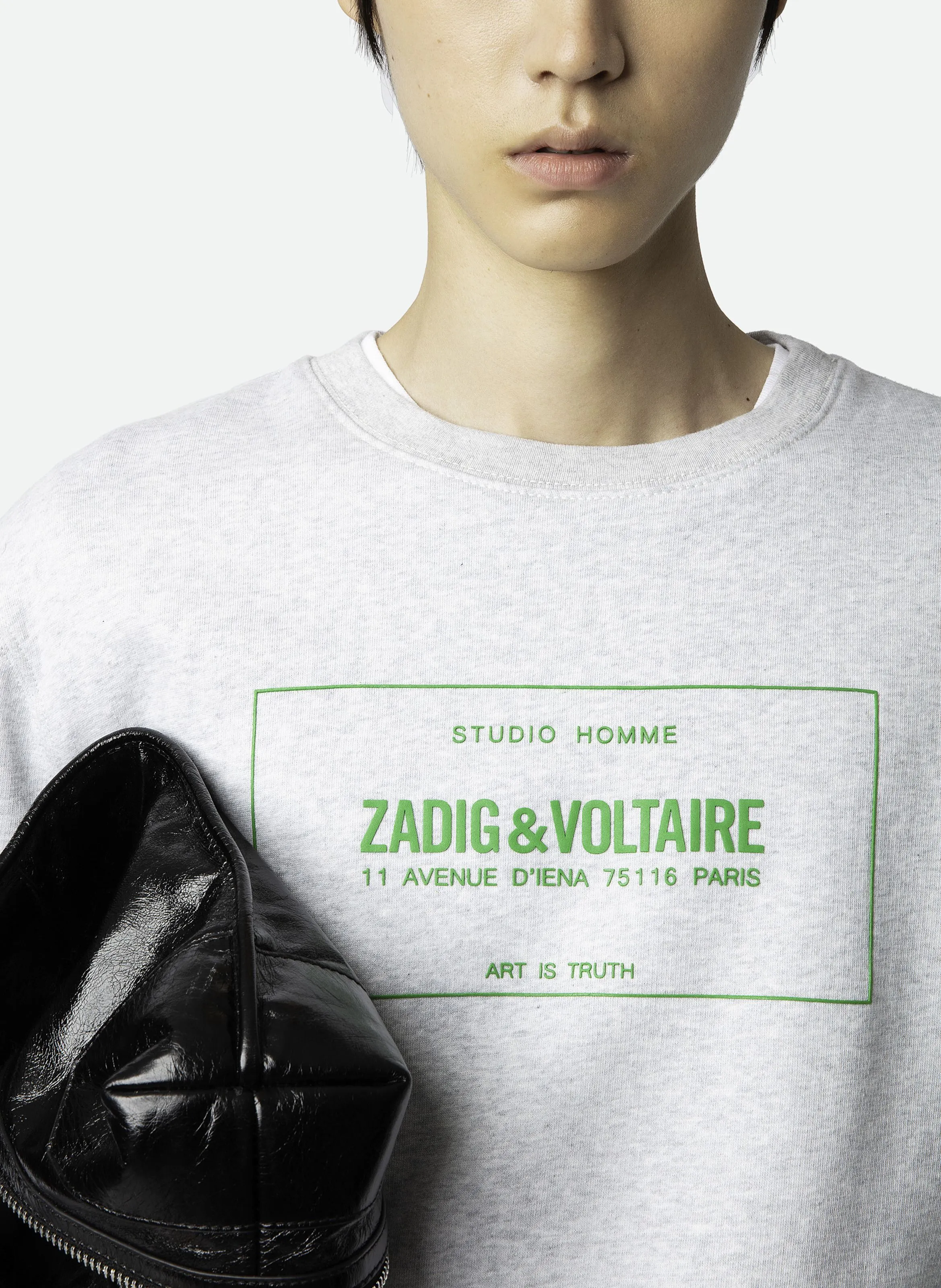 SWEAT COL ROND EN COTON BIO SIMBA - ZADIG&VOLTAIRE pour HOMME | Printemps