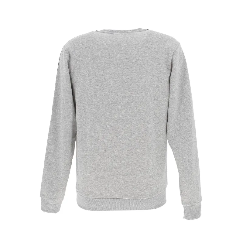 Sweat coton sport 3 bandes gris homme - Adidas | wimod