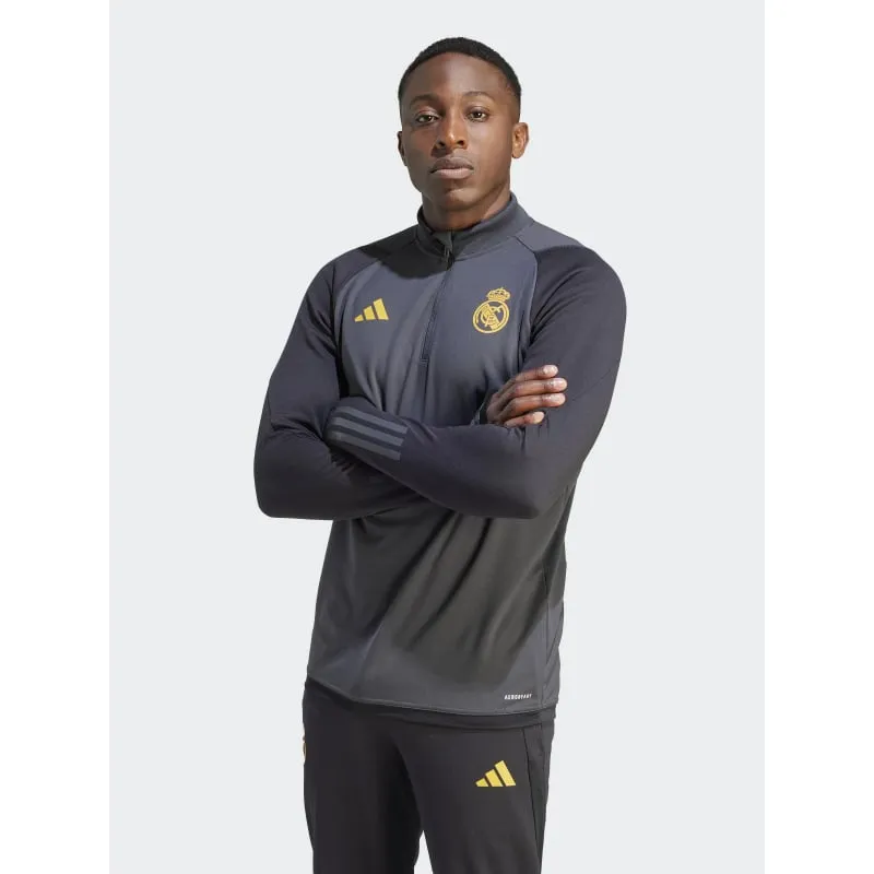 Sweat de football real madrid training gris homme - Adidas | wimod