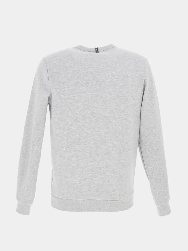 Sweat essential crew n4 gris chiné homme - Le Coq Sportif | wimod