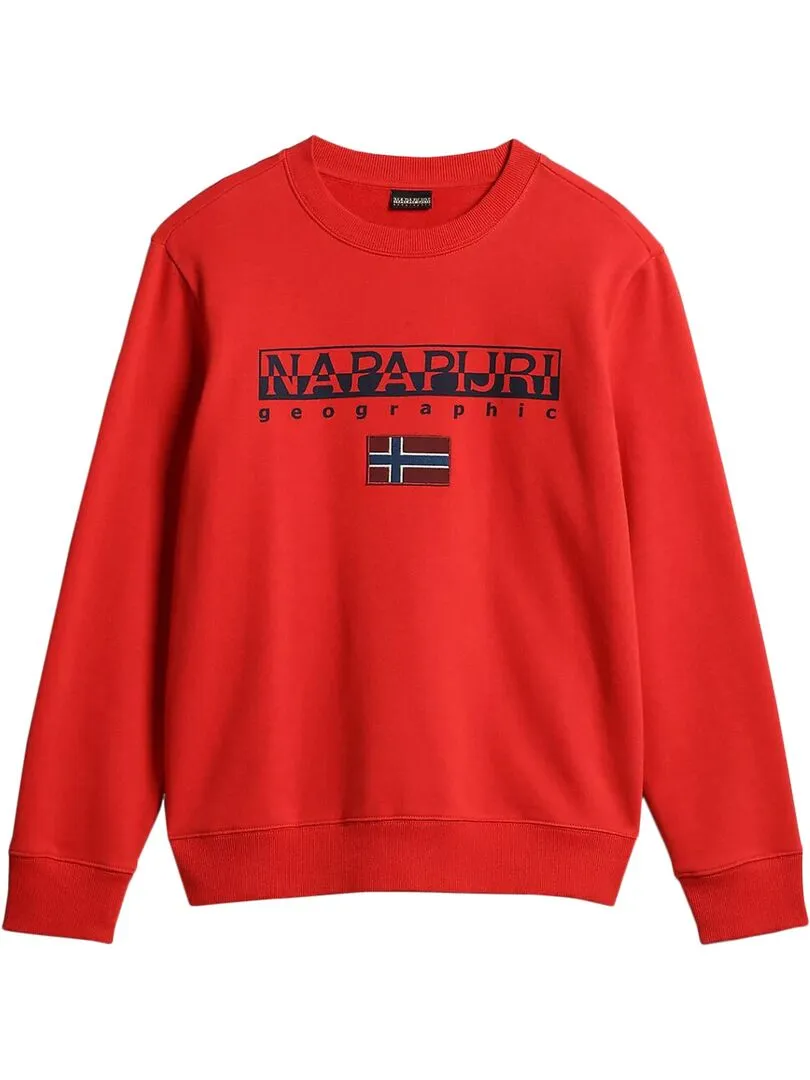 Sweat Napapijri Ayas C 1 - Rouge