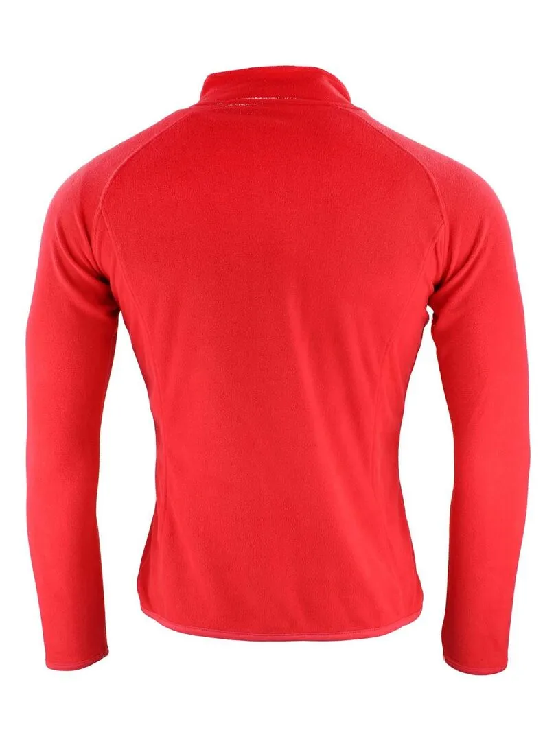 Sweat polaire homme CAFINOR - PEAK MOUNTAIN - Rouge