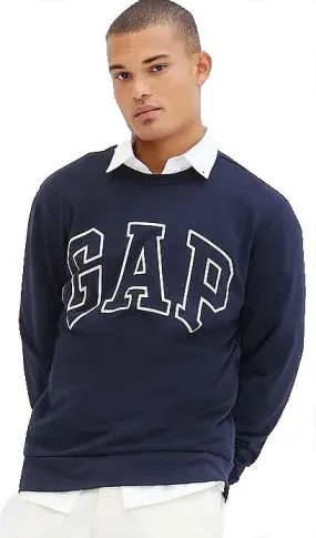 sweat-shirt GAP Logo GAP Fleece - Tapestry Navy - men´s