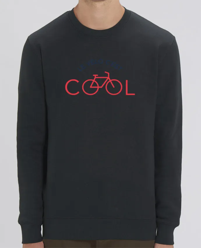 Sweat-shirt Le vélo c'est cool Par tunetoo