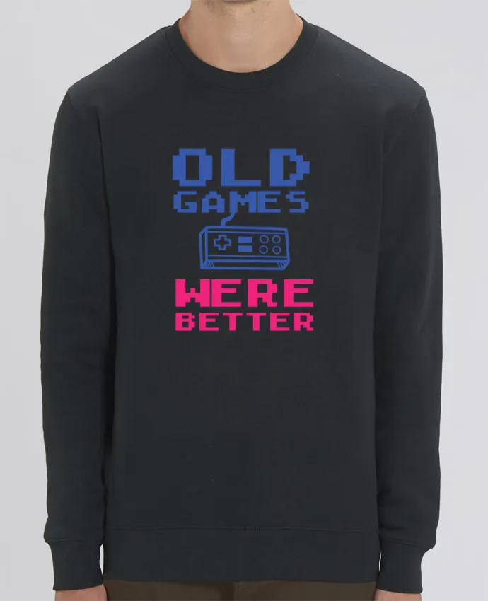 Sweat-shirt Old games were better Par tunetoo