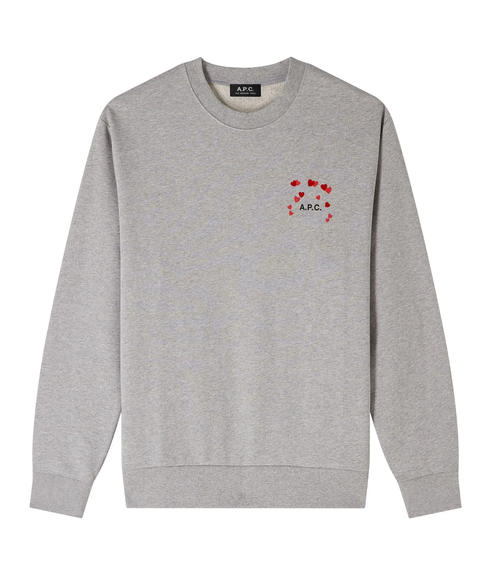 Sweat Valentin Gris chiné | A.P.C.