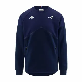 Sweatshirt Arefod BWT Alpine F1 Team 2023 Homme Bleu