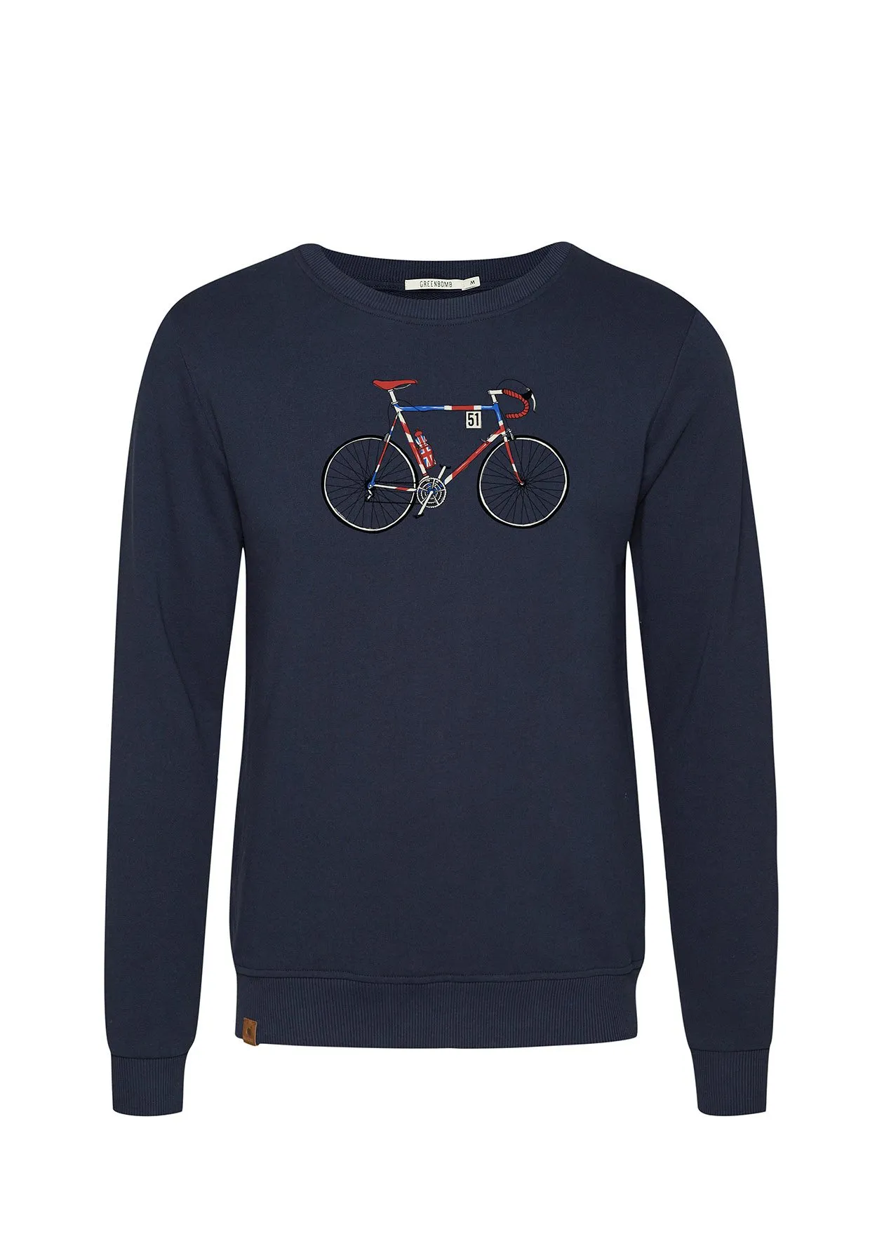 Sweatshirt Bike Jack Navy ⋆ Bella Green ⋆ Nachhaltige Mode