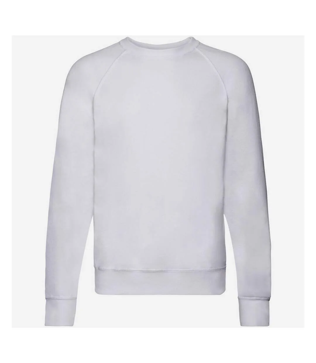 Sweatshirt léger homme blanc Fruit of the Loom