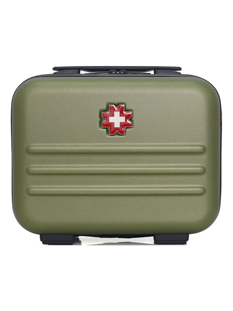 SWISS KOPPER - Petit Vanity ABS WIL-K 23 cm - Vert kaki