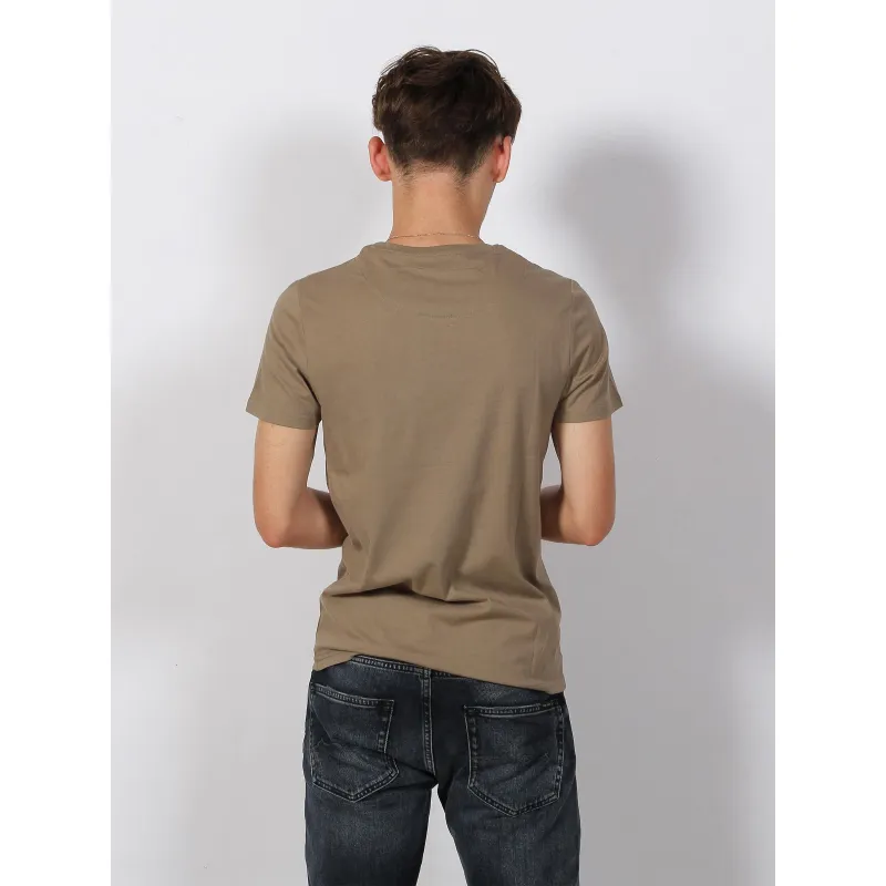 T-shirt aaron logo kaki homme - Von Dutch | wimod