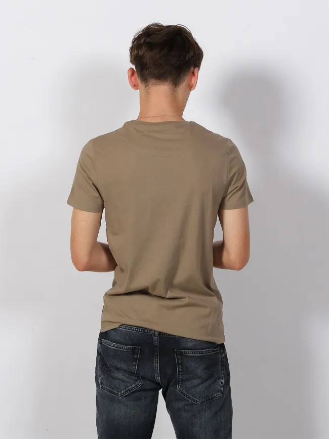 T-shirt aaron logo kaki homme - Von Dutch | wimod