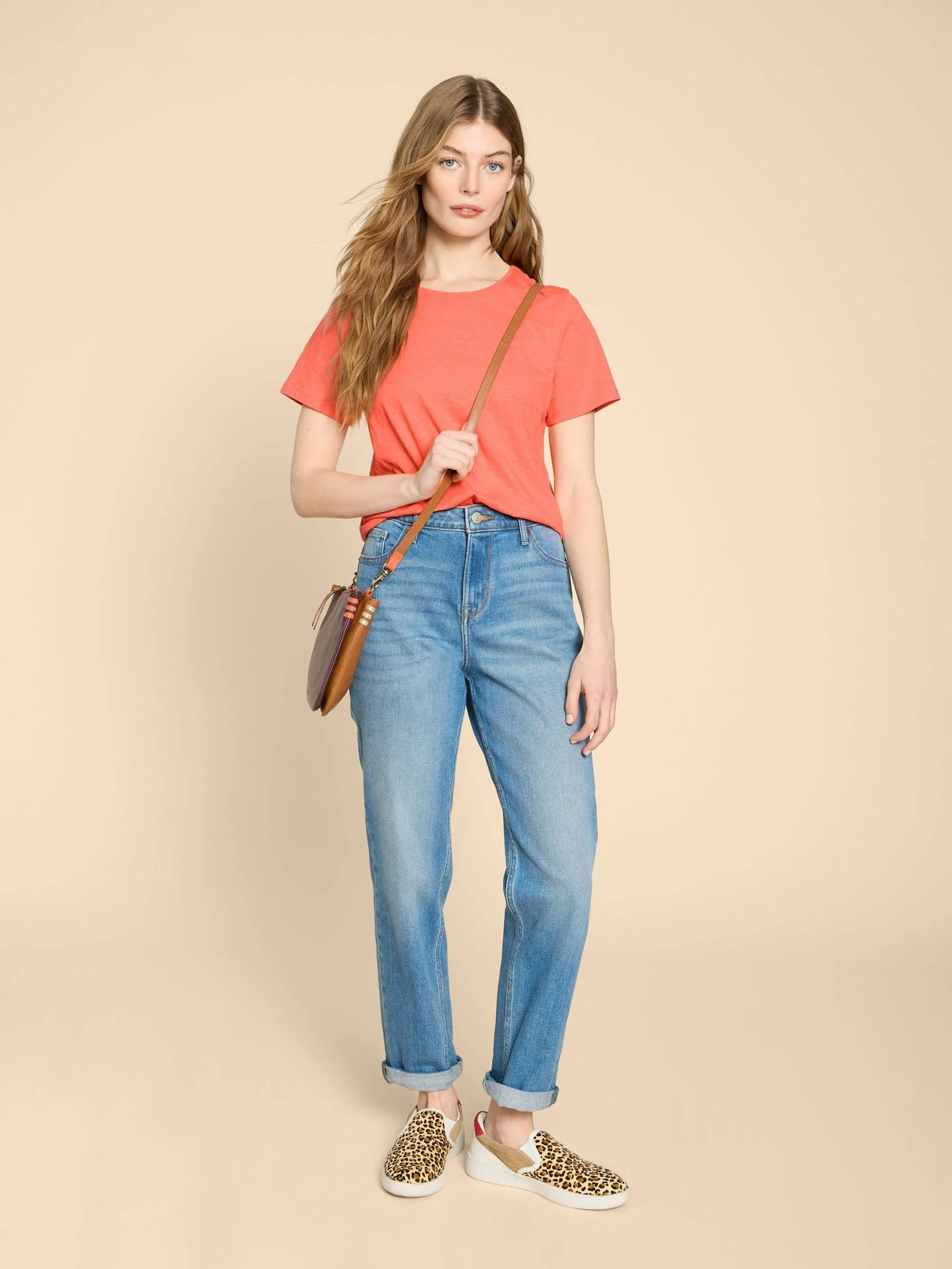 T-Shirt Abbie Orange ⋆ Bella Green ⋆ Nachhaltige Mode