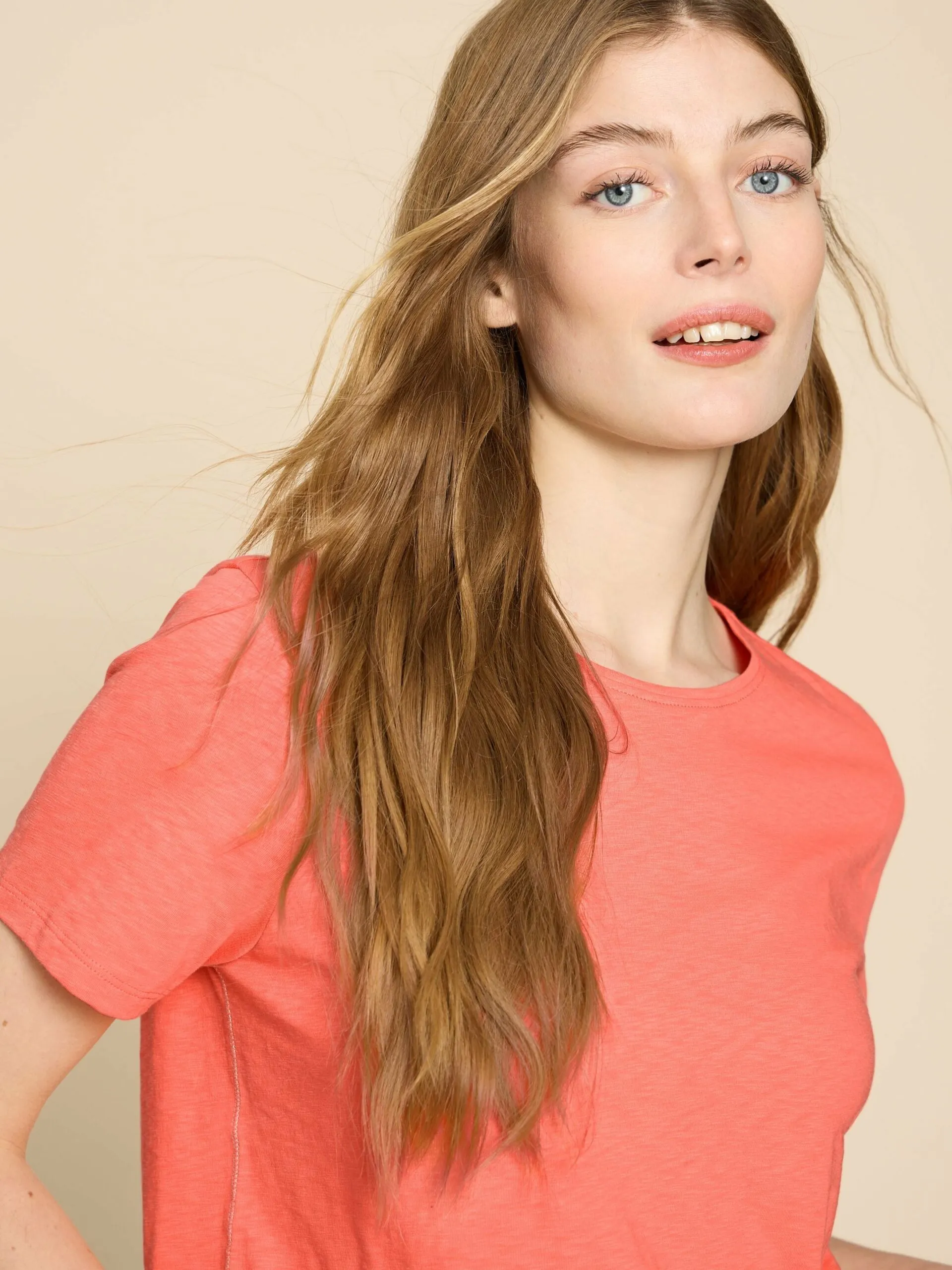 T-Shirt Abbie Orange ⋆ Bella Green ⋆ Nachhaltige Mode