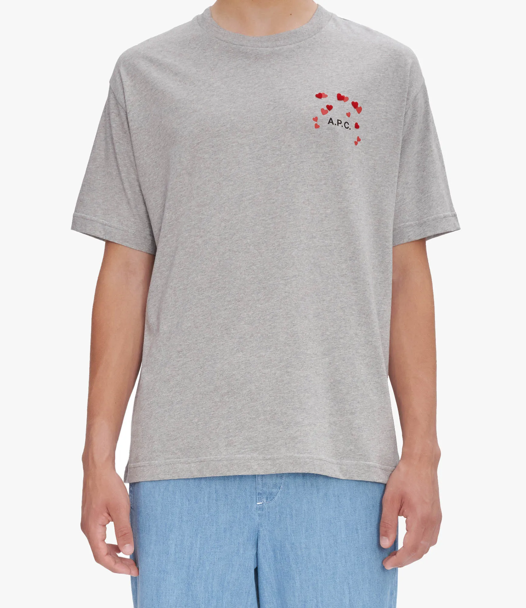 T-Shirt Amo Gris chiné | A.P.C.