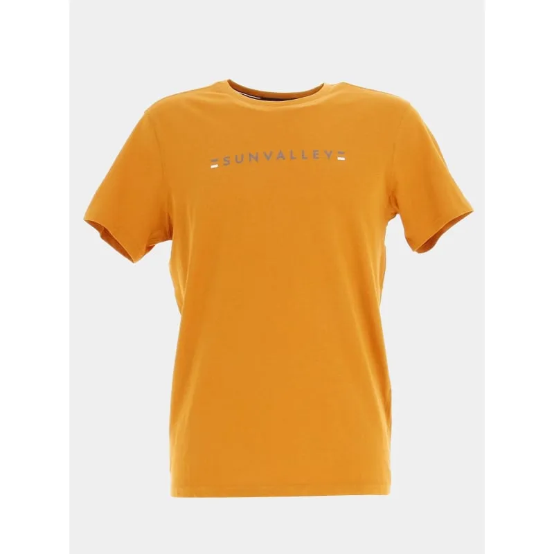 T-shirt cinna kaki homme - Sun Valley | wimod